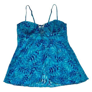 Vintage Cinema Etoile Bustier Babydoll Tank Top